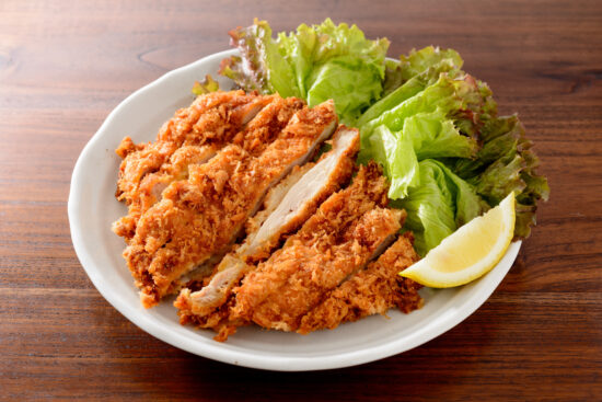 Top-rated entrées in Brooklyn NY at Yaffa NYC with chicken cutlet, chicken tabaka, and Greek salad